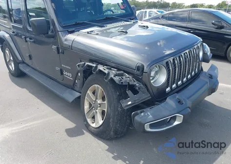 2021 Jeep Wrangler Unlimited Sahara 4X4 from USA, damaged, VIN 1C4HJXEN8MW681654